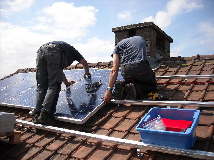 Installation of solar panels