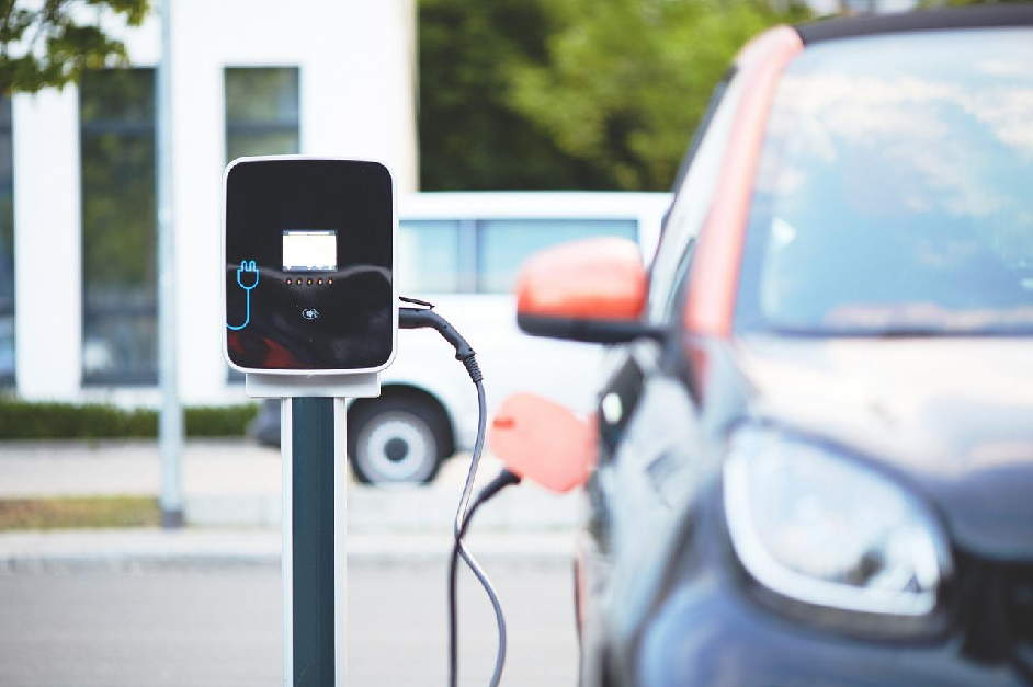 Automobile fueling at an EV charge point